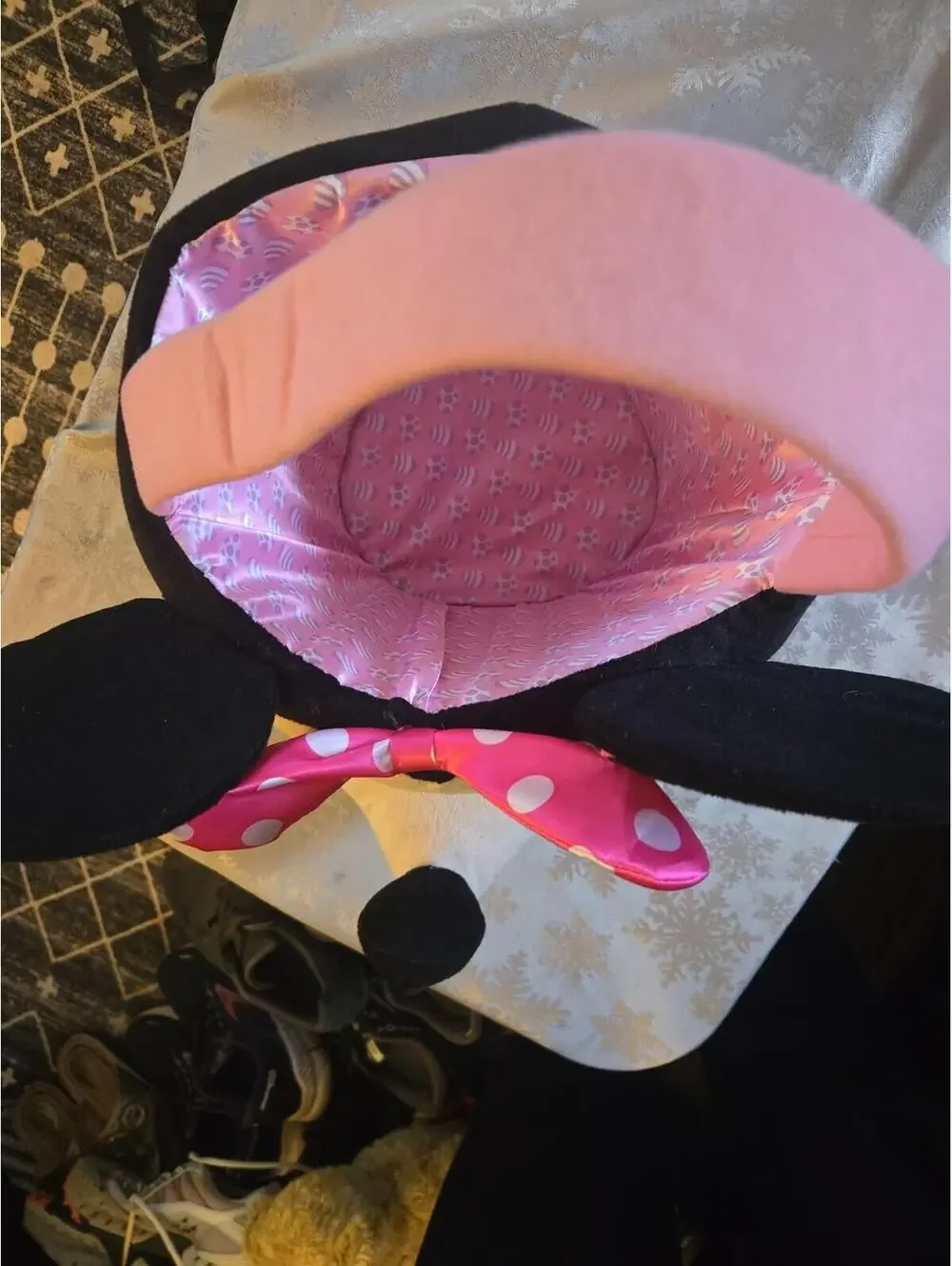 Disney Minnie Mouse Plush Easter Basket Bucket
